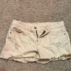 Old Navy Women's Cream/Off White Shorts